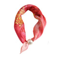 Fuchsia Halstuch Kette