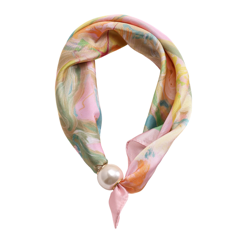 Bunte Halstuch Kette