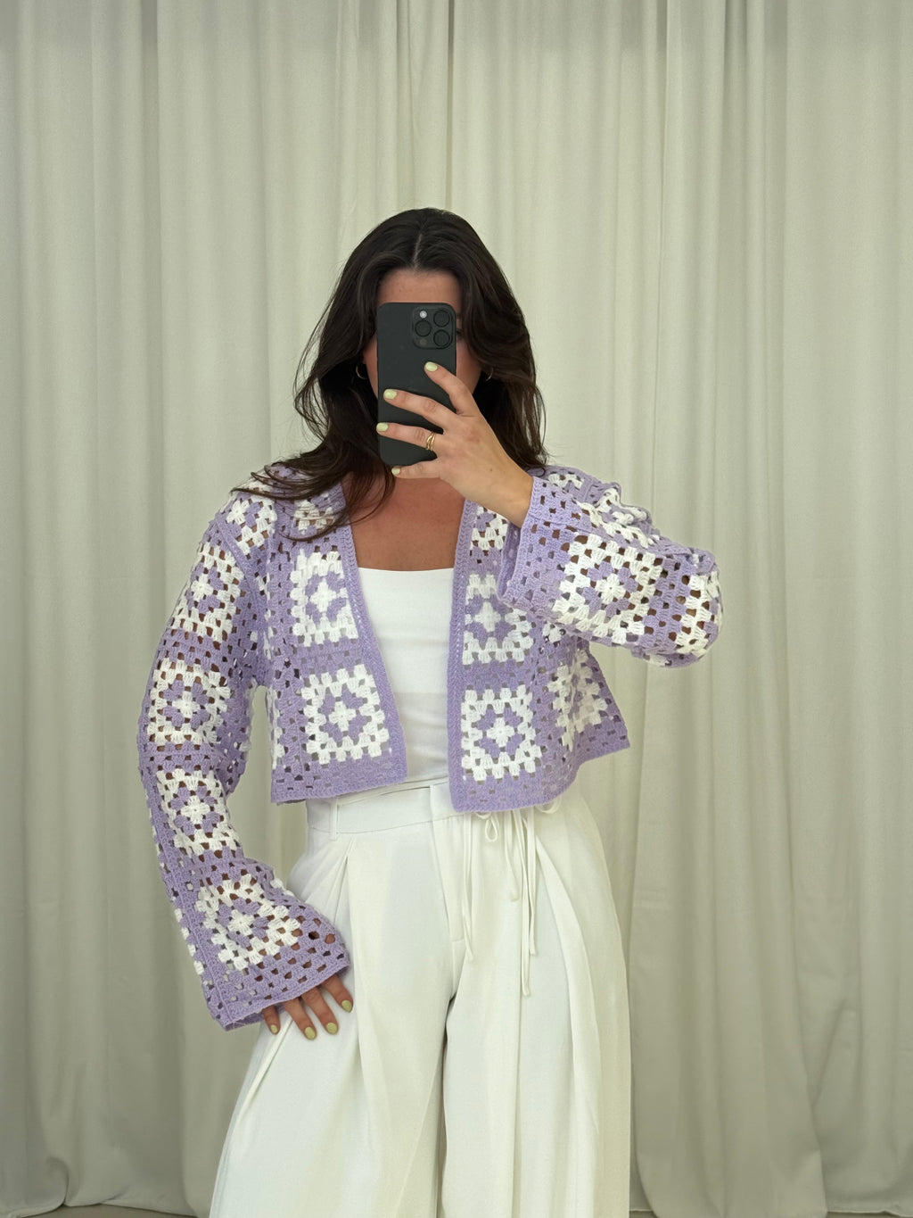 Pastel Dreams Häkelcardigan