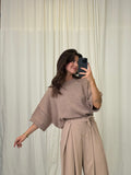 Romy Kurzarmpullover