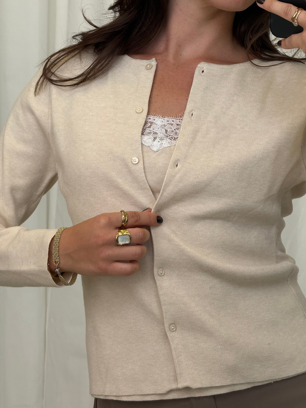 Jolie Feinstrickcardigan