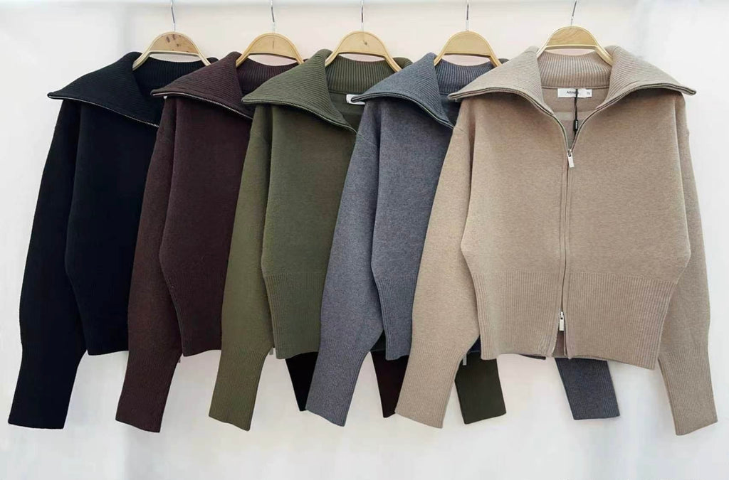 Cozy Knit Zipper