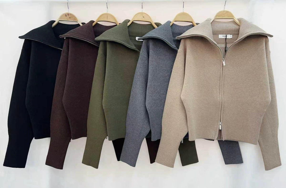 Cozy Knit Zipper