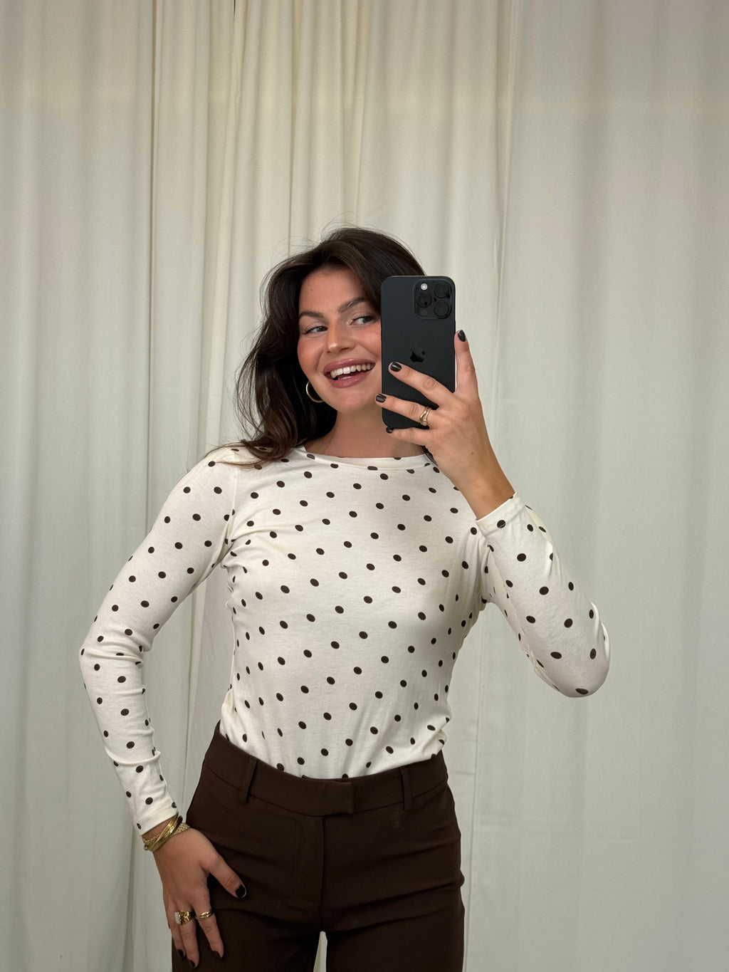 Polka Dot Longsleeve