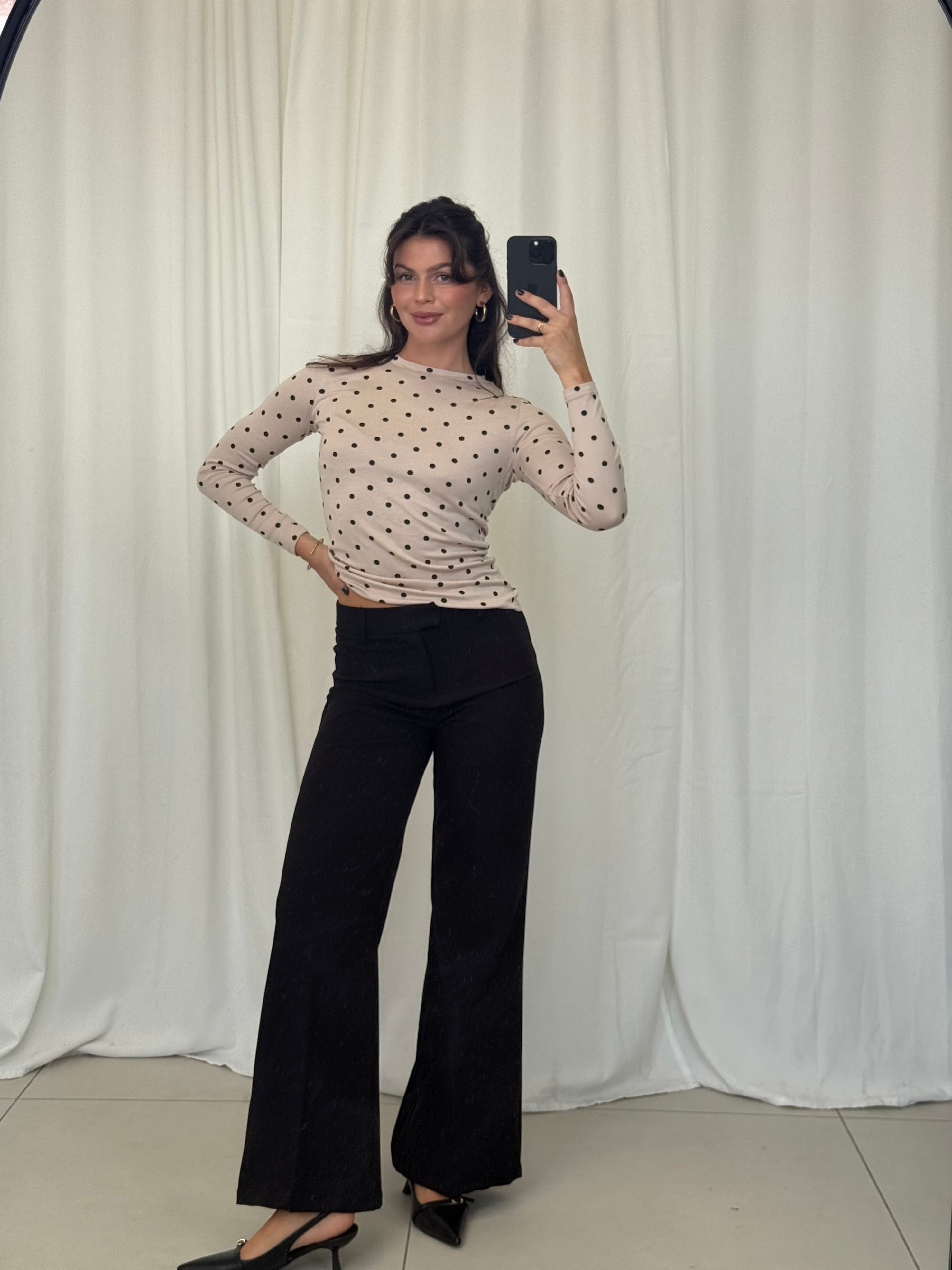 Polka Dot Longsleeve