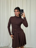 Mila Fitted Button Longsleeve