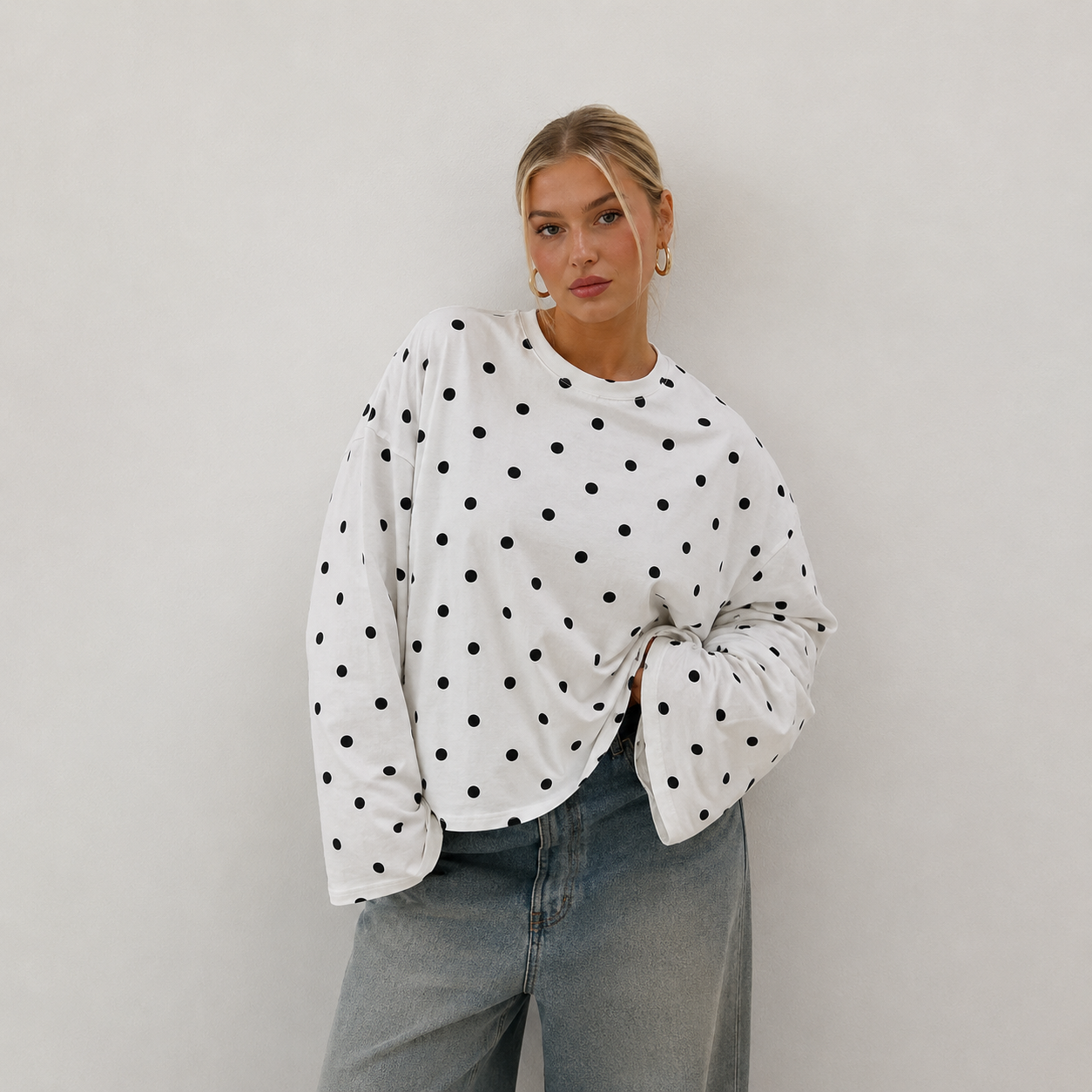 Dots Oversize Longsleeve