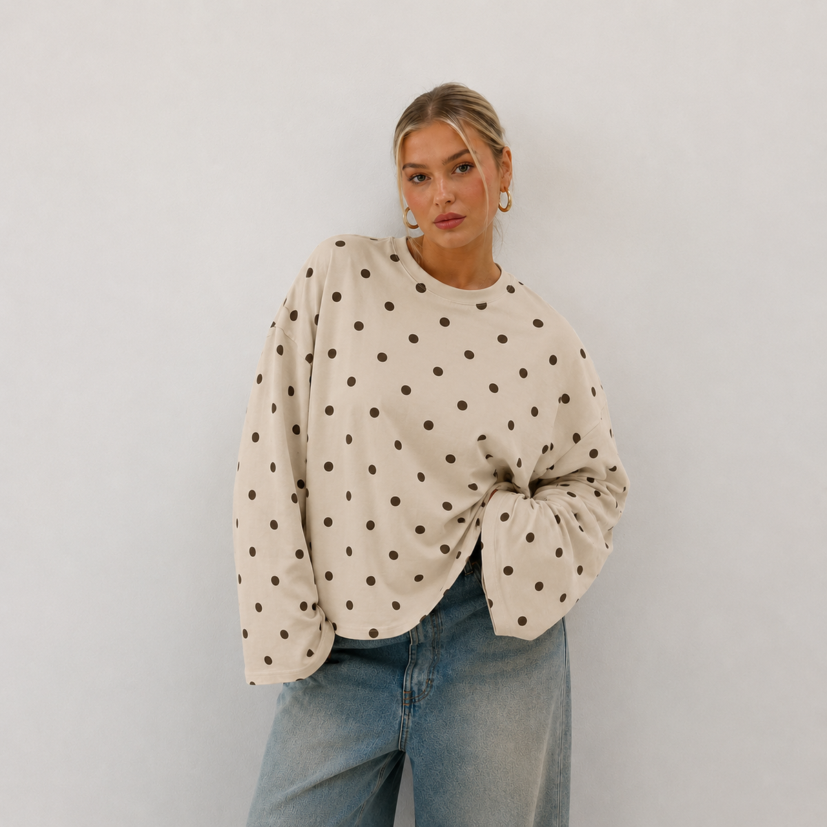 Dots Oversize Longsleeve