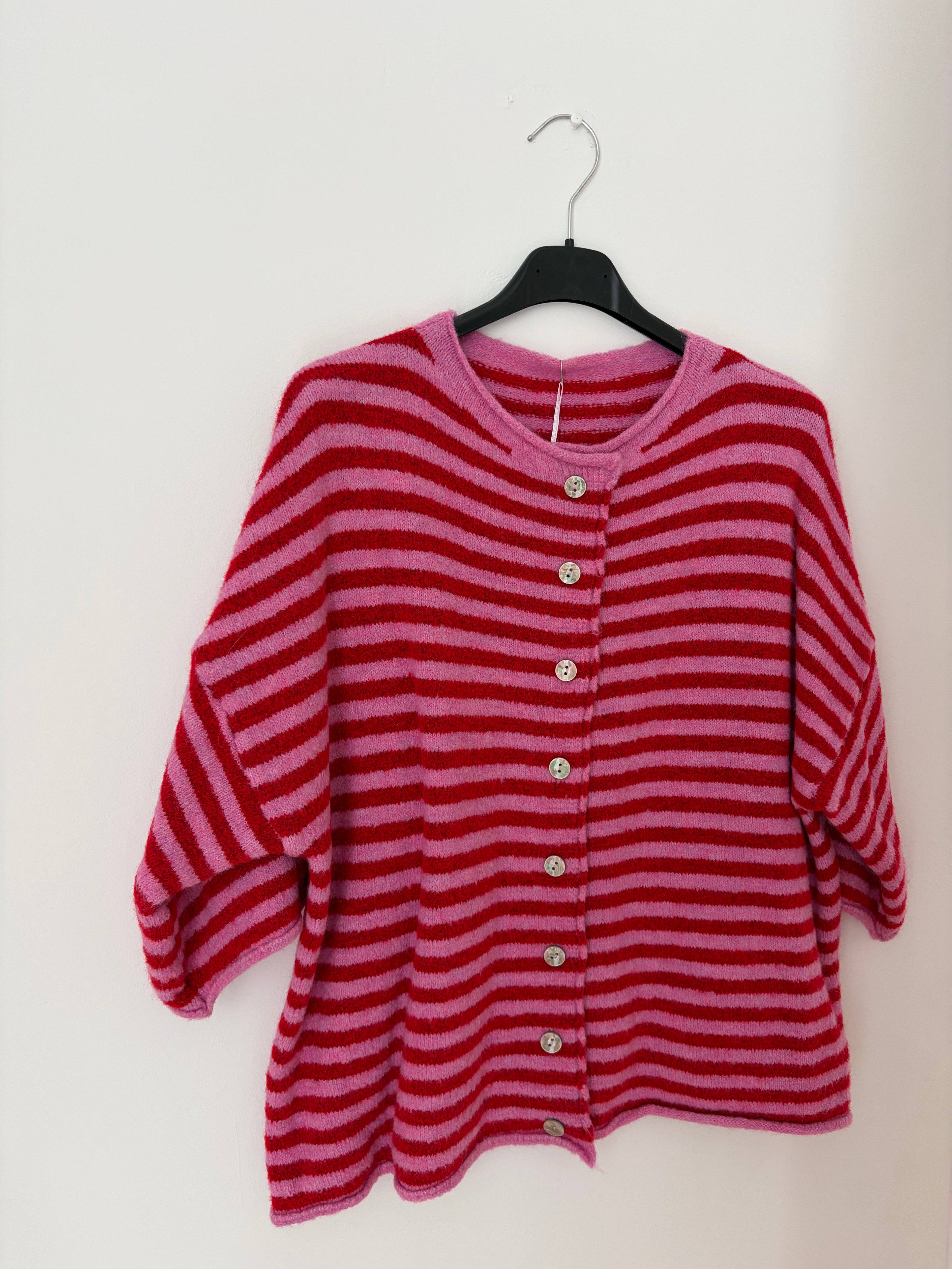 Strawberry Knit Cardigan